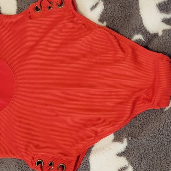 SOLD *New*TRUE CRAFT Rio Ribbed lace-up bathing suit, NEW w/out tags!!! - Picture 4 of 11